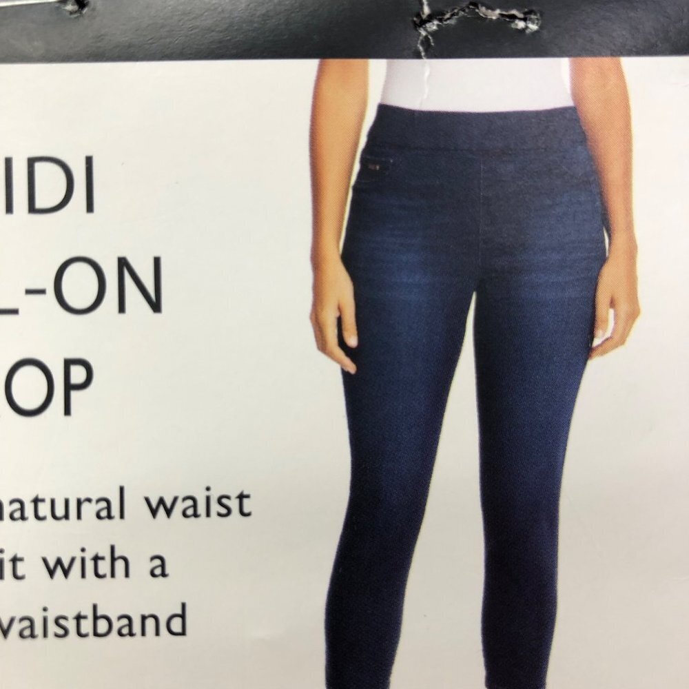 HEIDI PULL ON CROP YOGA STRETCHâ JEANS NWT